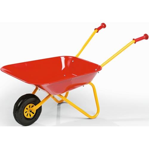 Carrito de Mano ROLLYTOYS de Metal Rojo