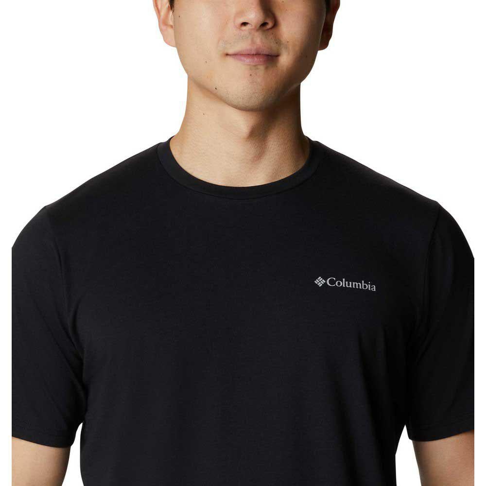 Camiseta para Hombre COLUMBIA Sun Trek Negro para Montaña (M)