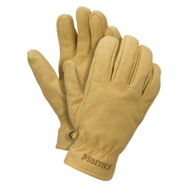 Guantes para Hombre MARMOT Basic Work Beige para Montaña (S)