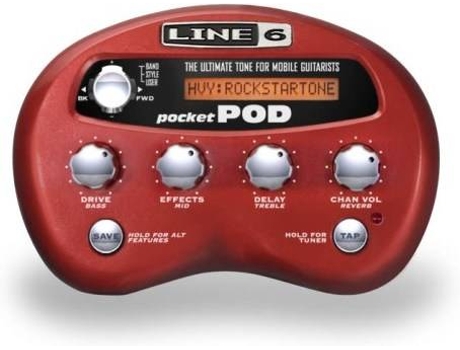 Pedales LINE 6 Pocket Pod