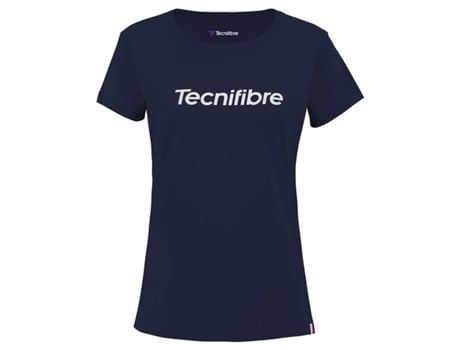 Camiseta de Mujer TECNIFIBRE Team Algodón Azul (XL)