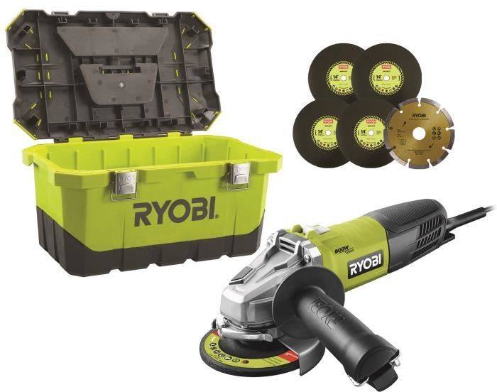 Amoladora RYOBI (125 mm - 800 W)