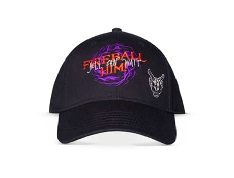 Gorra de Hombre DIFUZED Stranger Things Fireball Negro (Talla Única)