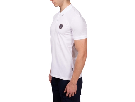 Polo de Hombre NAPAPIJRI Algodón Blanco (S)