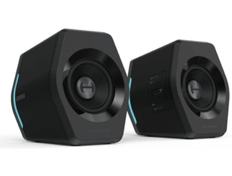 Edifier G2000 Altavoces gaming bluetooth negros 2.0 caja de juegos con rgb 32w