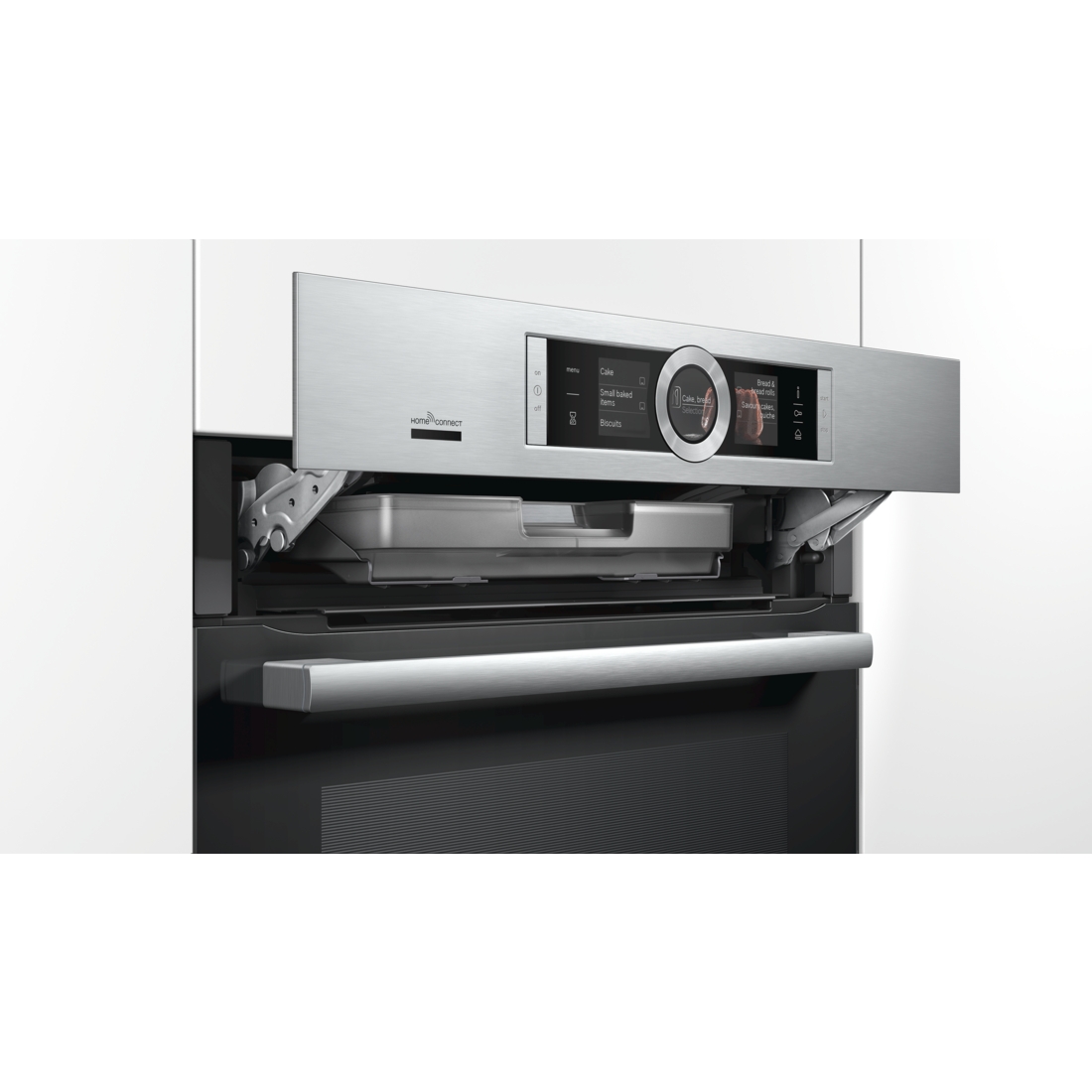 Horno a Vapor  BOSCH HSG636XS6 (71 L - 59.4 cm - Catalítico - Inox)