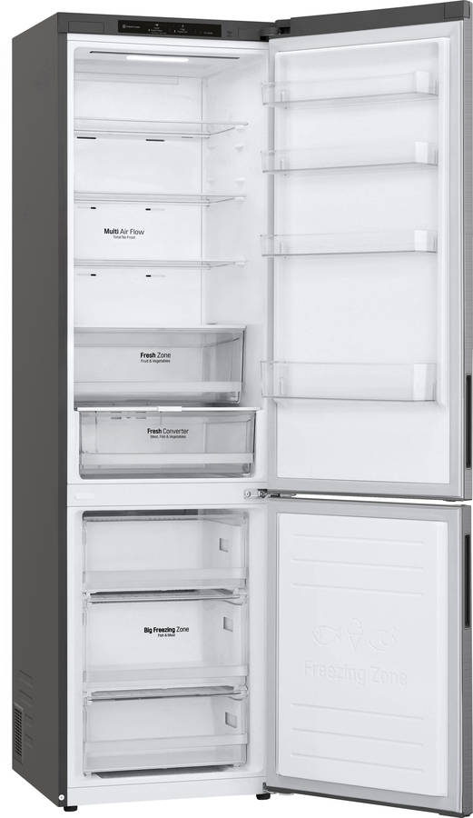 678,81 € - Frigorifico Combi Lg GBP52PZNCN1 de 203cm No Frost Inox