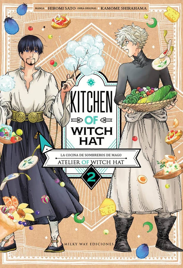 Kitchen Of Witch hat vol. 2 libro de sato hiromi