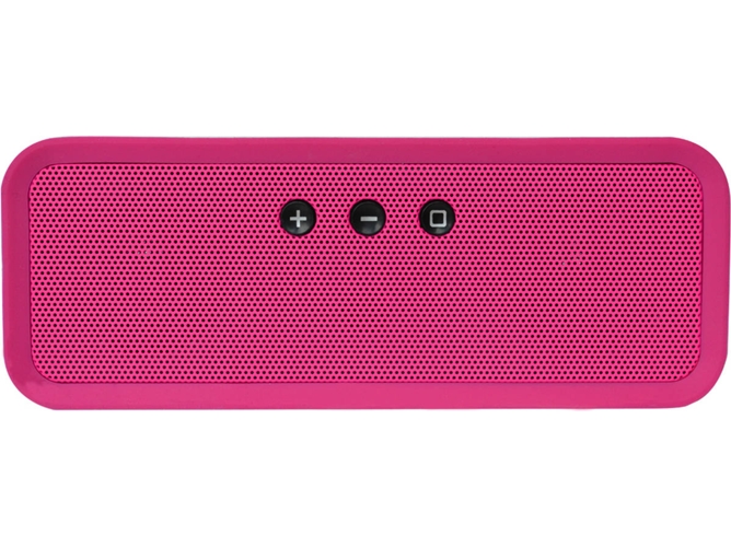 Altavoz Portatil - Infiniton K8 - Rosa, 5W, Bluetooth, USB, Karaoke