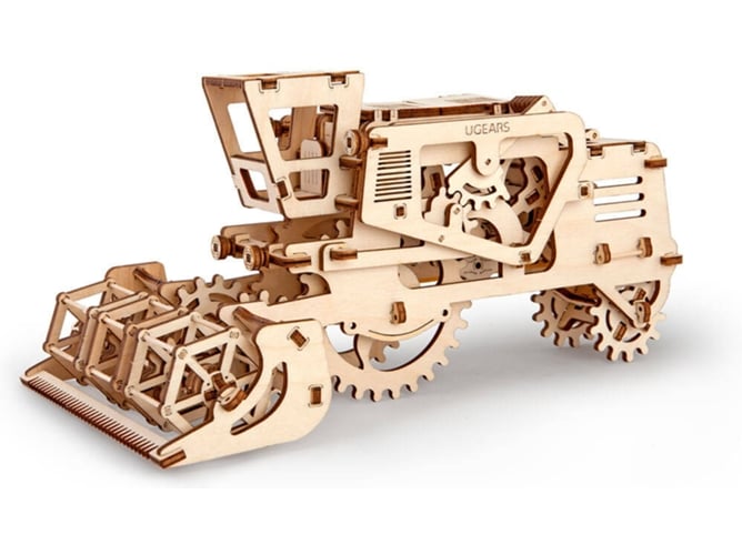 Puzzle 3d Ugears combine harvester