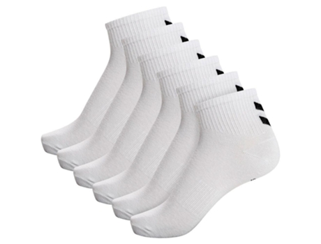 Calcetines para Hombre HUMMEL Chevron 6 Pares Blanco para Fitness (EU 36 - 40)