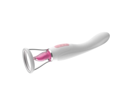 Vibrador de masaje de lengua con calefacción multifrecuencia para mujer (blanco) VEANXIN