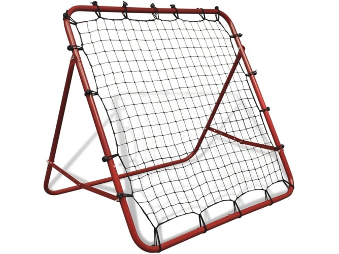 Rebotero Vidaxl Kixkback para ajustable 100x100 cm kickback portería soccer 100