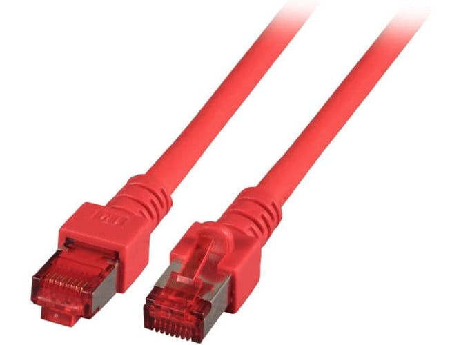 Cable de Red EFB ELEKTRONIK (RJ45 - 50 m - Rojo)