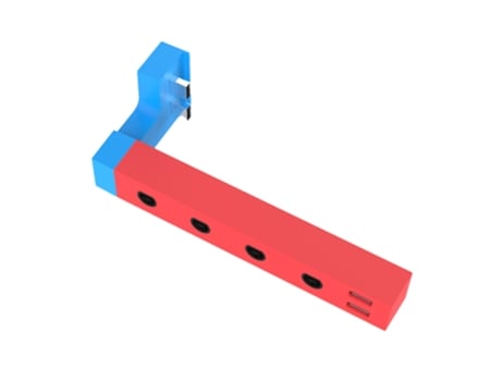 Adaptador Ay-ay-slink00516-1 (Nintendo Switch - Azul y Rojo)