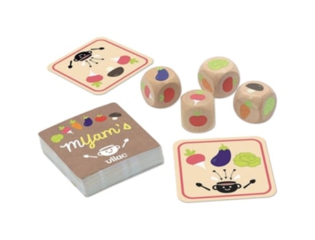 Jogo de Mesa VILAC Myam'S Dice Game (3 Anos)