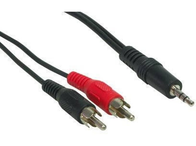 Cable de Audio ALCASA (1.5 m - Negro)