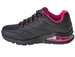 Zapatillas Mujer SKECHERS (39 - Cuero Sintético - Negro)