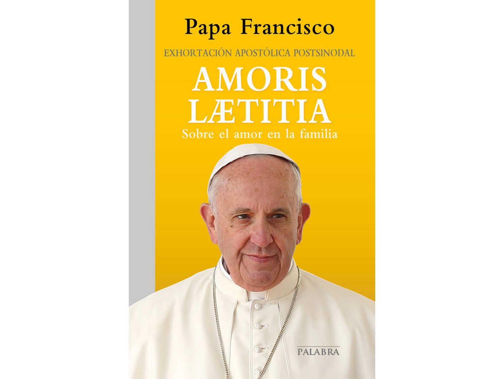 Libro Amoris Laetitia de Papa Francisco