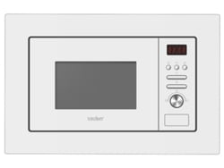 Horno microondas integrable SAUBER SERIE 5-20W 20 litros con grill blanco