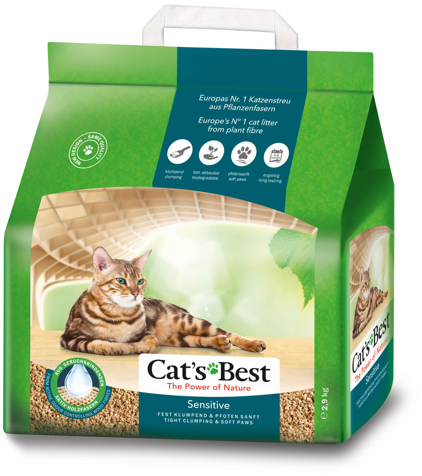 Arena para Gatos CAT'S BEST 2.9 KG