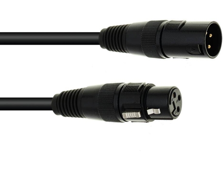 Cable EUROLITE DMX XLR 3pin (3 m)