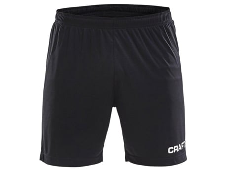 Pantalones para Hombre CRAFT Squad Solid Negro para Fútbol (XS)