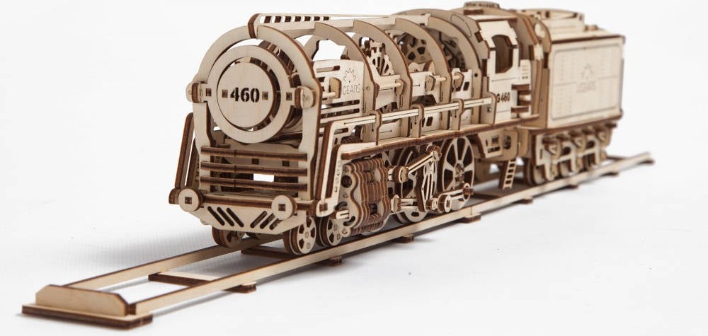 Puzzle 3D UGEARS Steam Locomotive