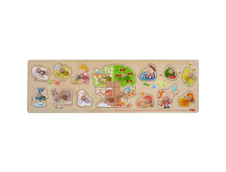 Puzzle HABA 306290 Rompecabezas de figuras 16 pieza(s) Animales