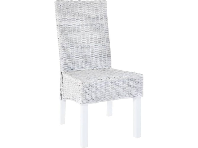 Vidaxl Mango 2x sillas de comedor kubu madera gris asiento mueble cocina 2 unidades y conjunto 246654