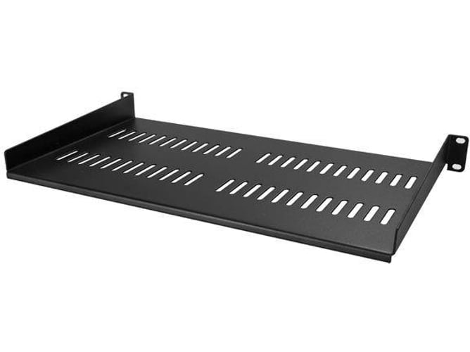 Rack Startech Cabshelfv1u startech.com bandeja estante ventilado de 1u para armario servidores 19 pulgadas 10 254mm profundidad acero servicio pesado 23kg