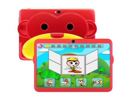 Tablet para Niños PRITOM Xinixn-q8c2 (7'' - 16 GB - 2 GB RAM - Wi-Fi - Rojo)