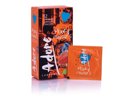 Condones Adore Flavors 12 Condones PASANTE