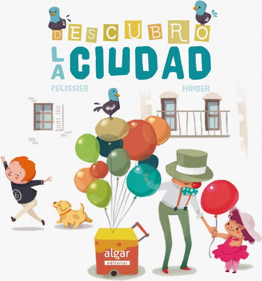 Descubro La Ciudad tapa blanda libro carine hinder español