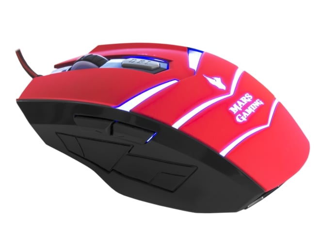 Ratón Gaming MARS GAMING MMVU1 (Óptico - 5000 dpi - Negro)