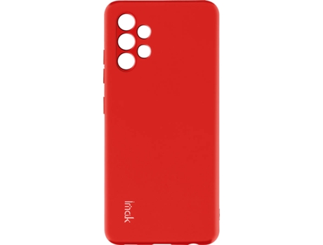 Carcasa Samsung Galaxy A32 Imak Flexível Resistente Rojo