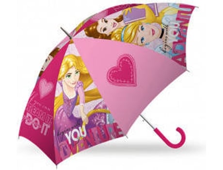 Paraguas KIDSEUROSWAN Manual Princesas Disney (Edad Minima: 4 - 41 cm)