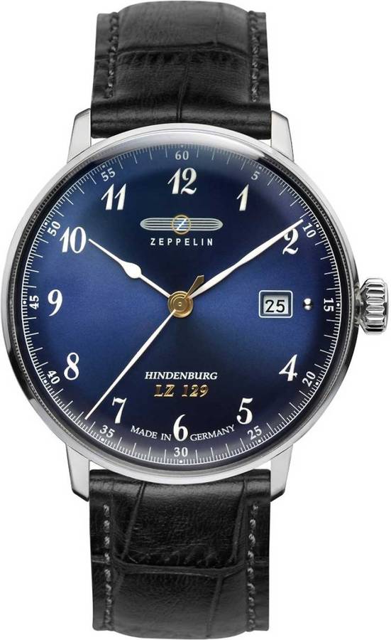 Reloj ZEPPELIN Hombre (Piel - Azul)