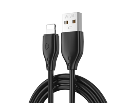 Cable Wiwu Wi Pioneer Series Datos Carga Usb Negro