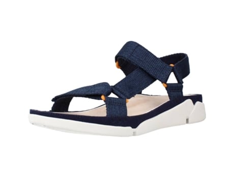 Zapatos de Mujer CLARKS Tri Sporty Tecido Azul (35.5)