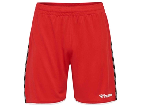 Pantalones para Hombre HUMMEL Authentic Poly Rojo para Fútbol (M)