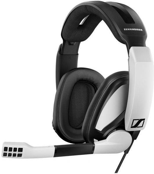 Auriculares Gaming Con Cable SENNHEISER Gsp 301 (Over Ear - Multiplataforma - Noise Cancelling - Blanco)