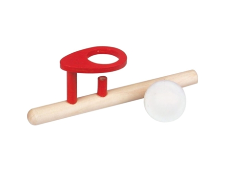 Pelota VILAC (Madera - Rojo - 16 x 5,5 x 4 cm)