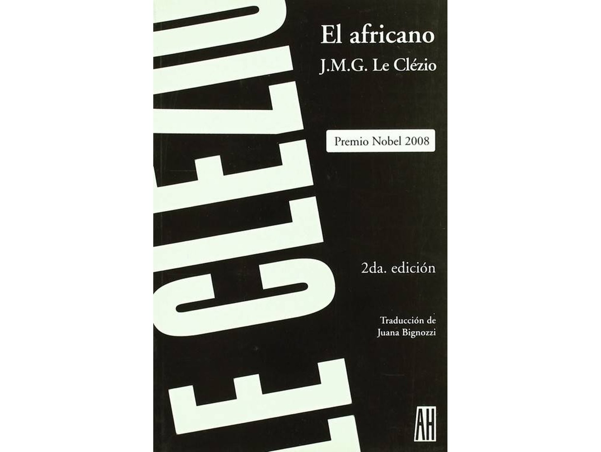 Libro El Africano de J.M.G. Le Clezio