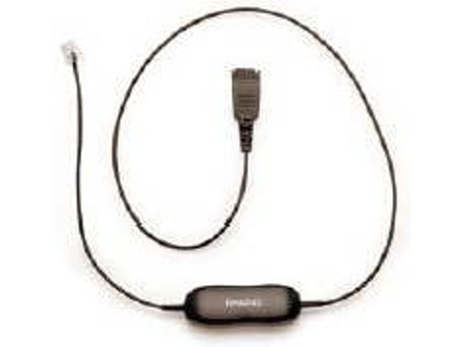 Cable Telefónico JABRA 8763-289 (Negro)