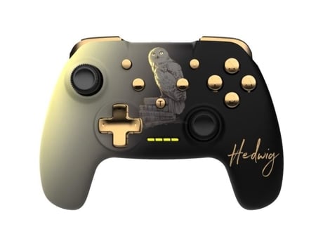 Controlador de Switch Sem Fio Harry Potter Cabo 1M Preto Edwiges