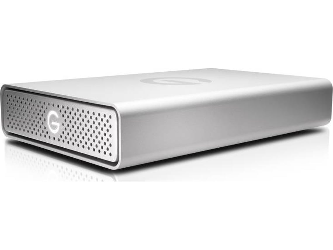 Disco HDD Externo G-TECHNOLOGY G-Drive USBC 4TB (Plata - 4 TB - USB 3.1)