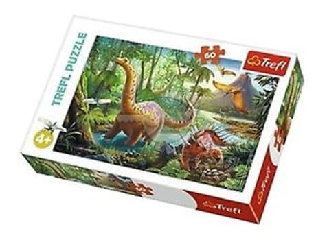 Puzzle TREFL rompecabezas 60 pieza(s) Dinosaurios