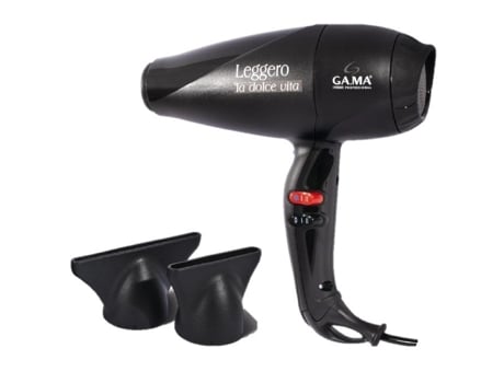 Secador de Pelo GA.MA LEGGERO 2100W Negro