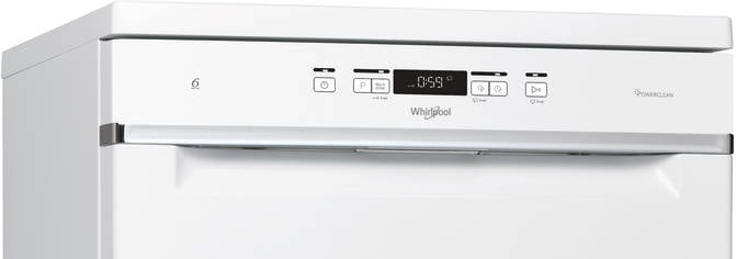 WHIRLPOOL Lavavajillas 60 cm. WFC 3C33 PF, 14 cubiertos, 3ª bandeja,  Blanco, Nueva clase D